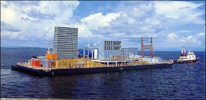 115 MW simple cycle power barge - Guayaquil, Ecuador