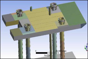 Image of rig modeled in Rhino