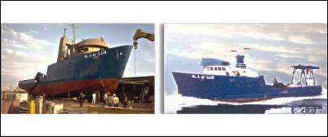 Images of offshore flating methanol plant, 10,000 MT per day capacity